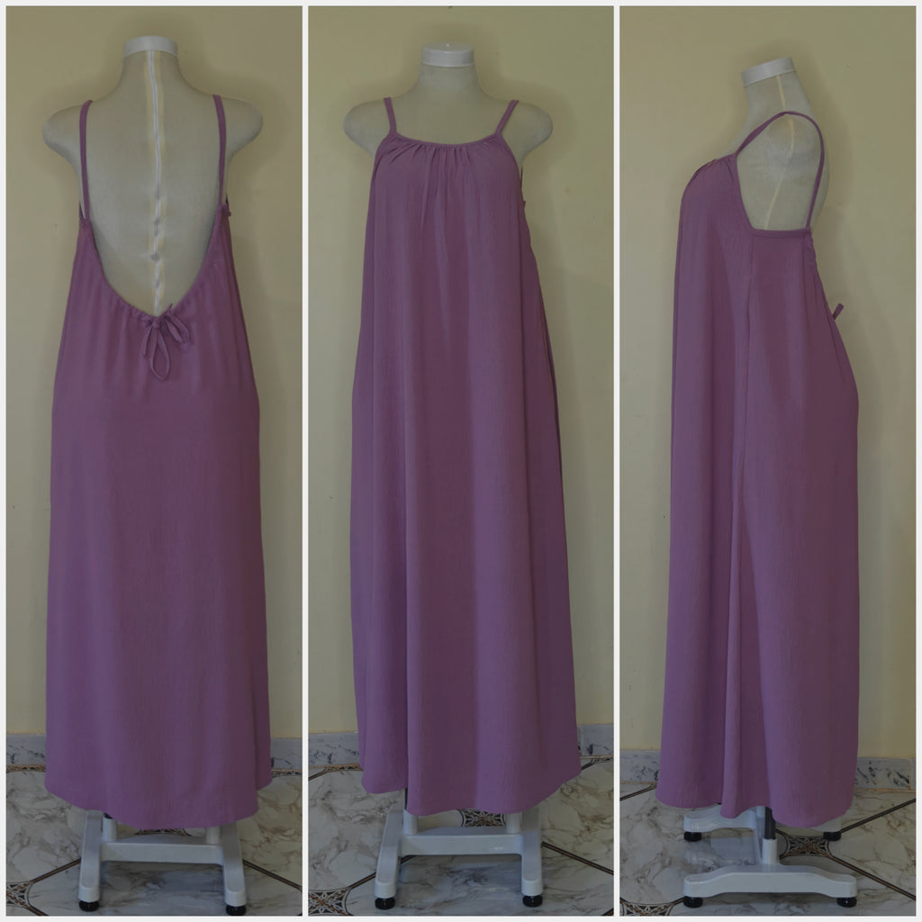 backless dress