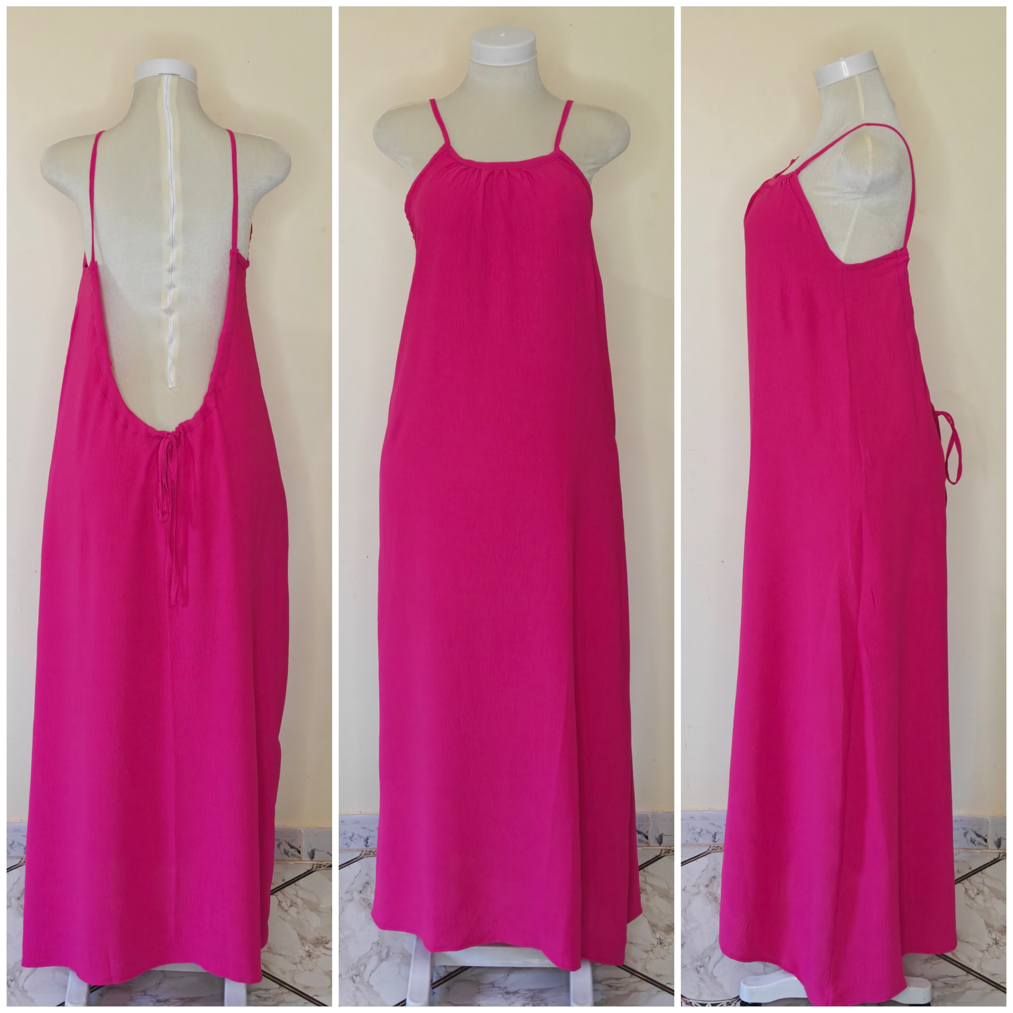 backless dress