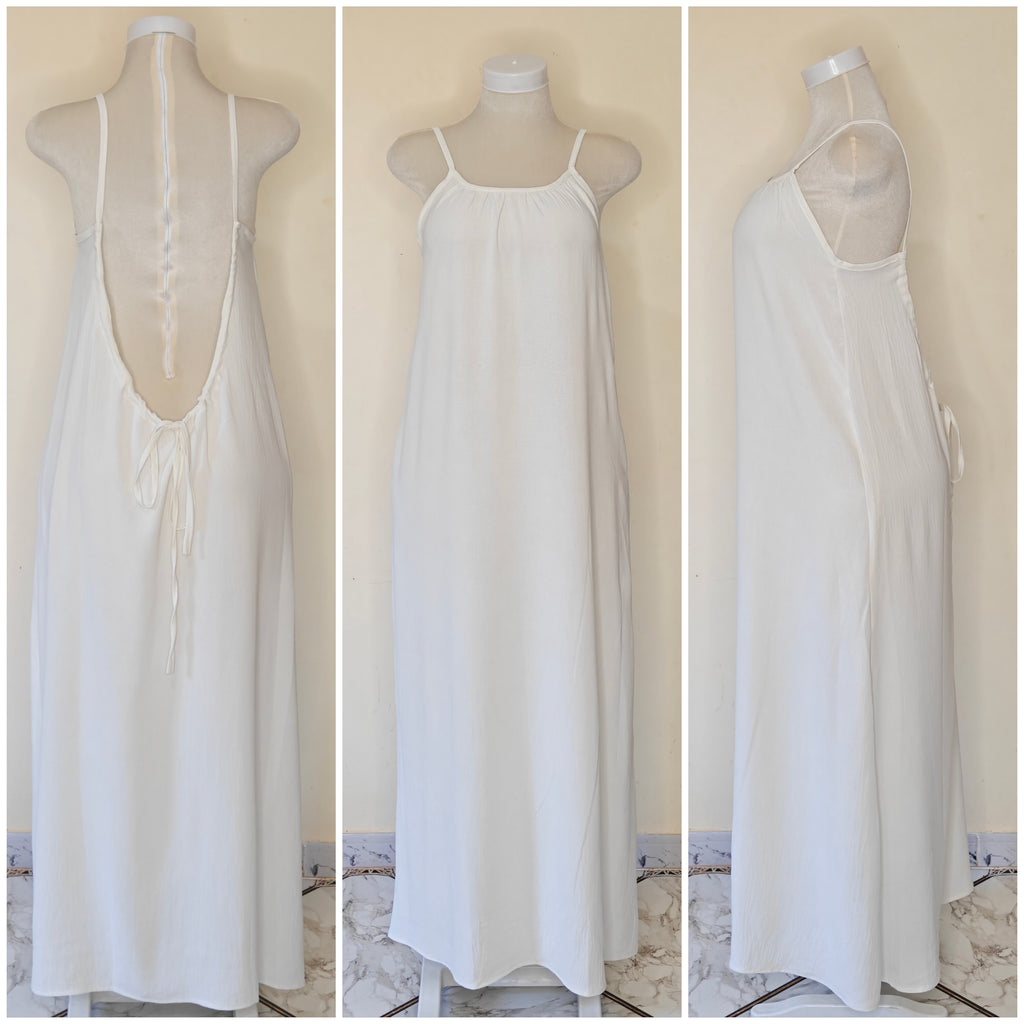 backless dress