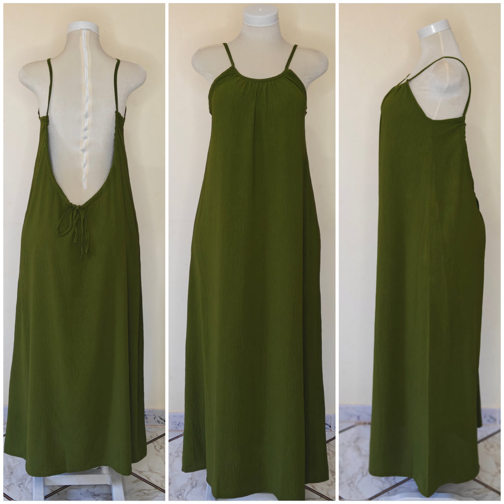 backless dress