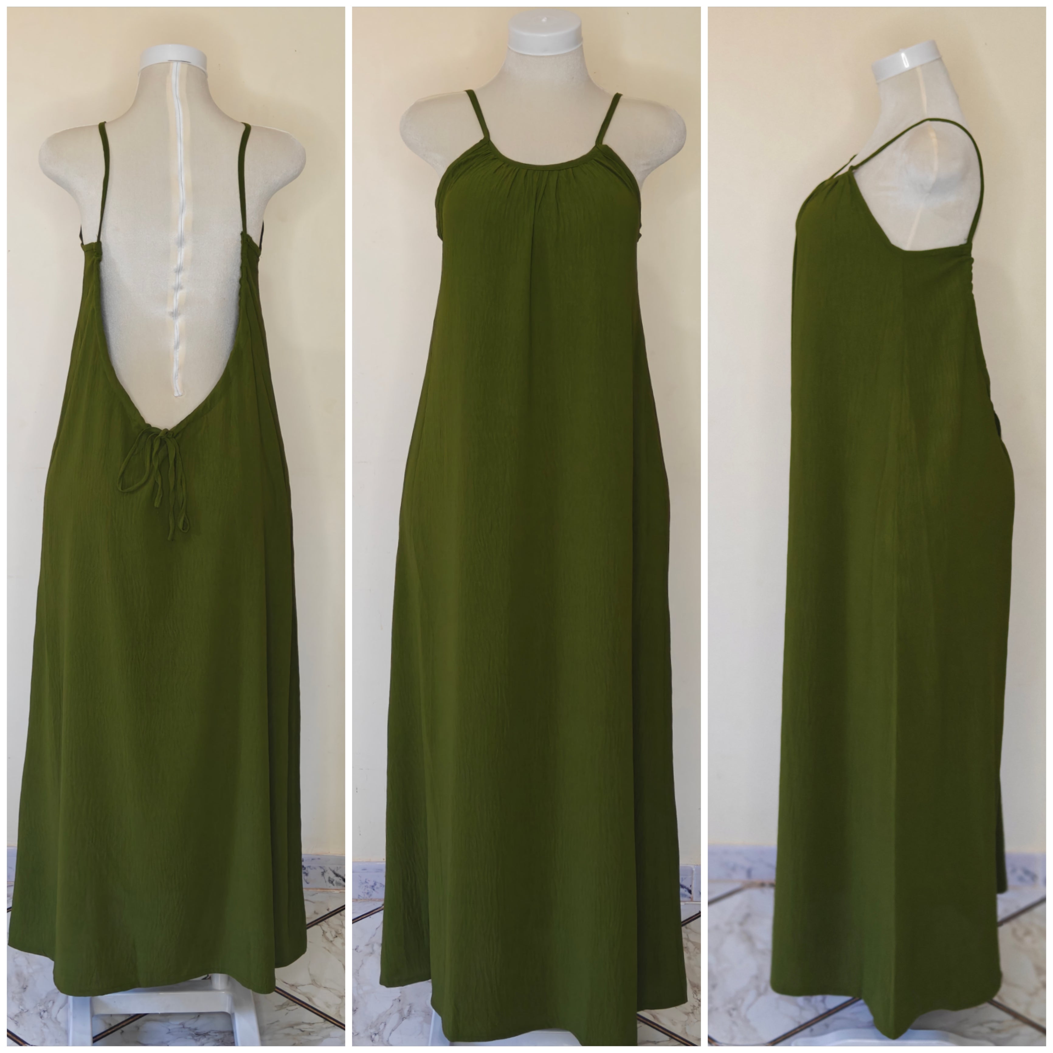 backless dress