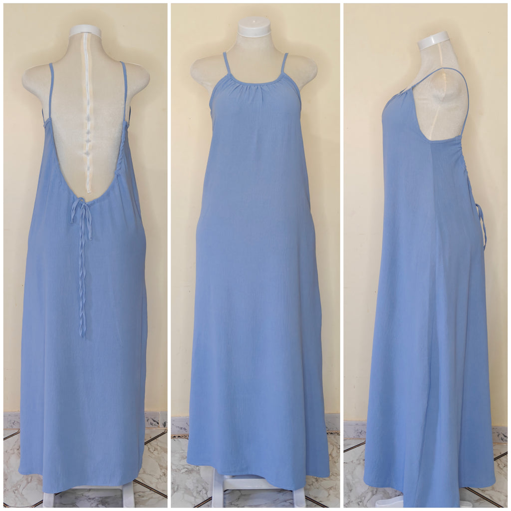 backless dress