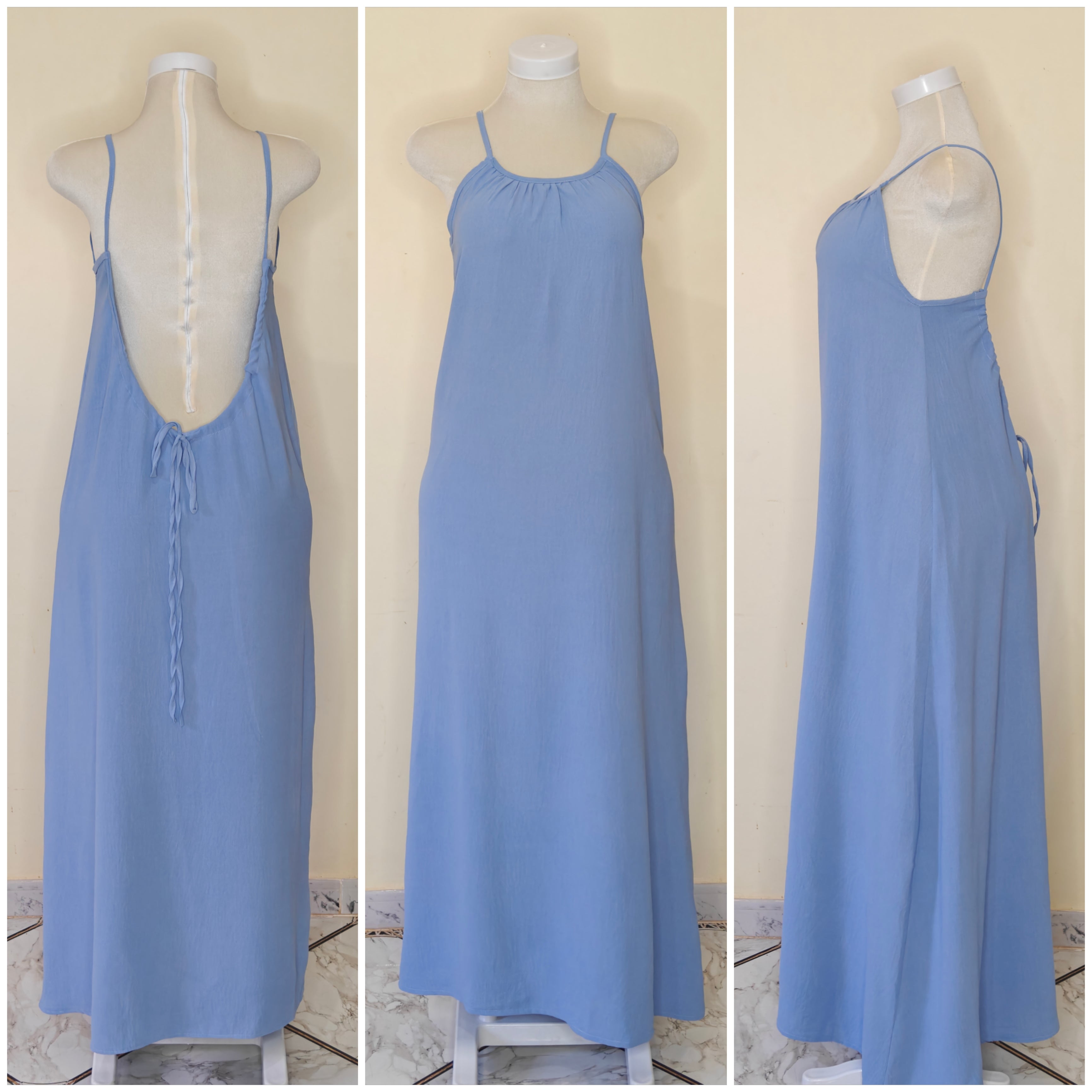 backless dress
