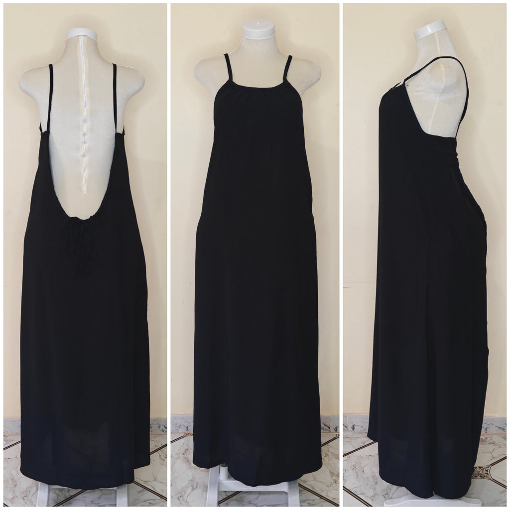 backless dress