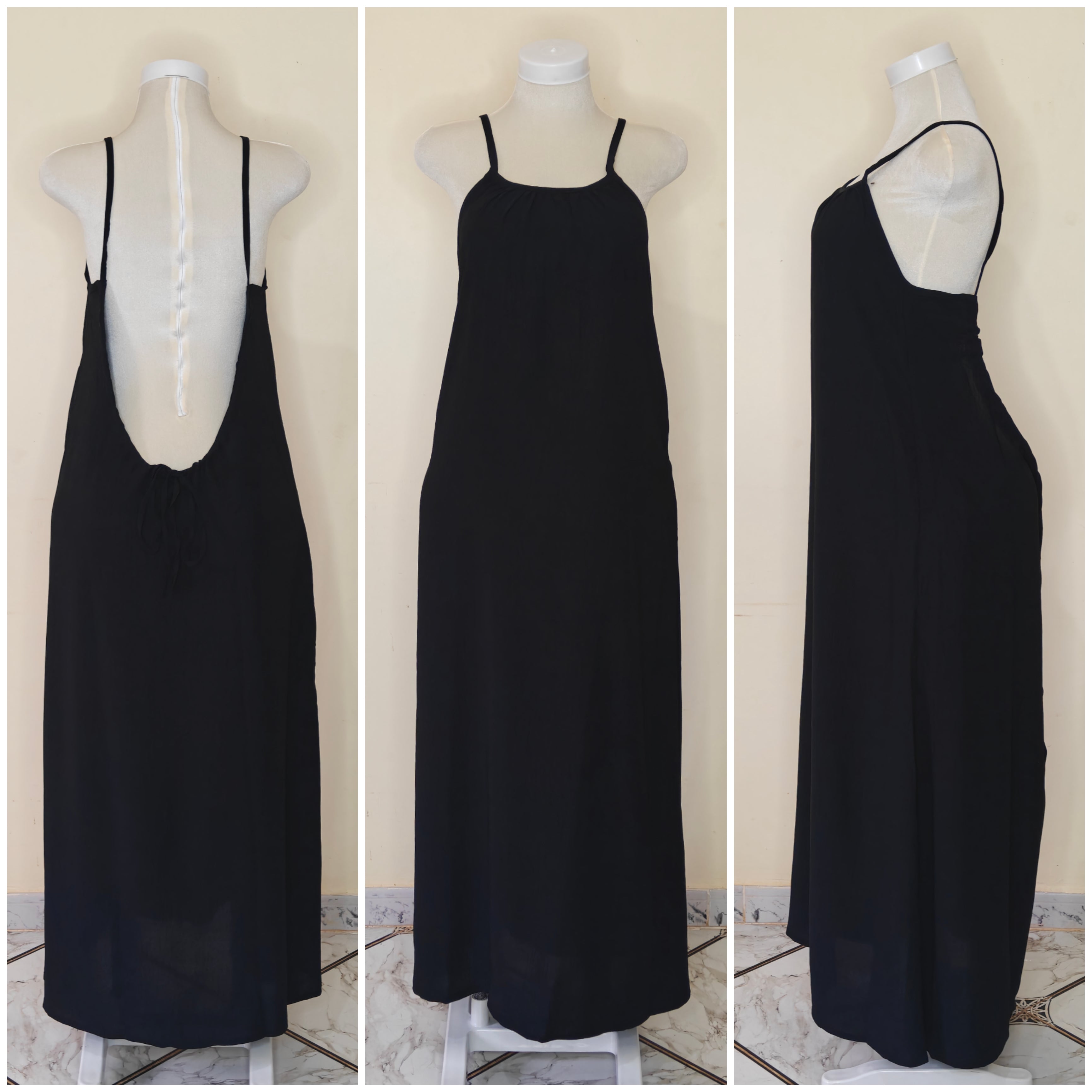 backless dress