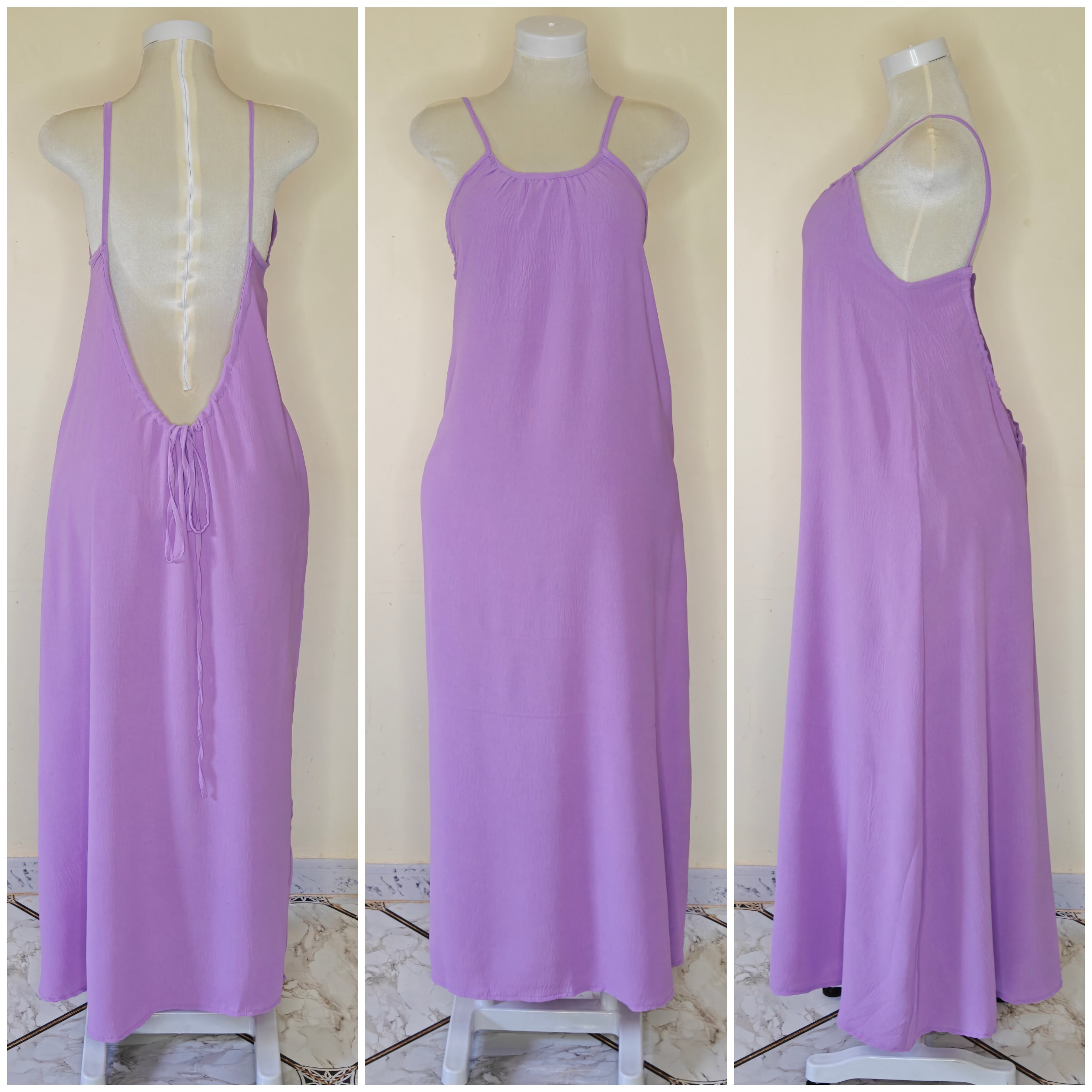 backless dress