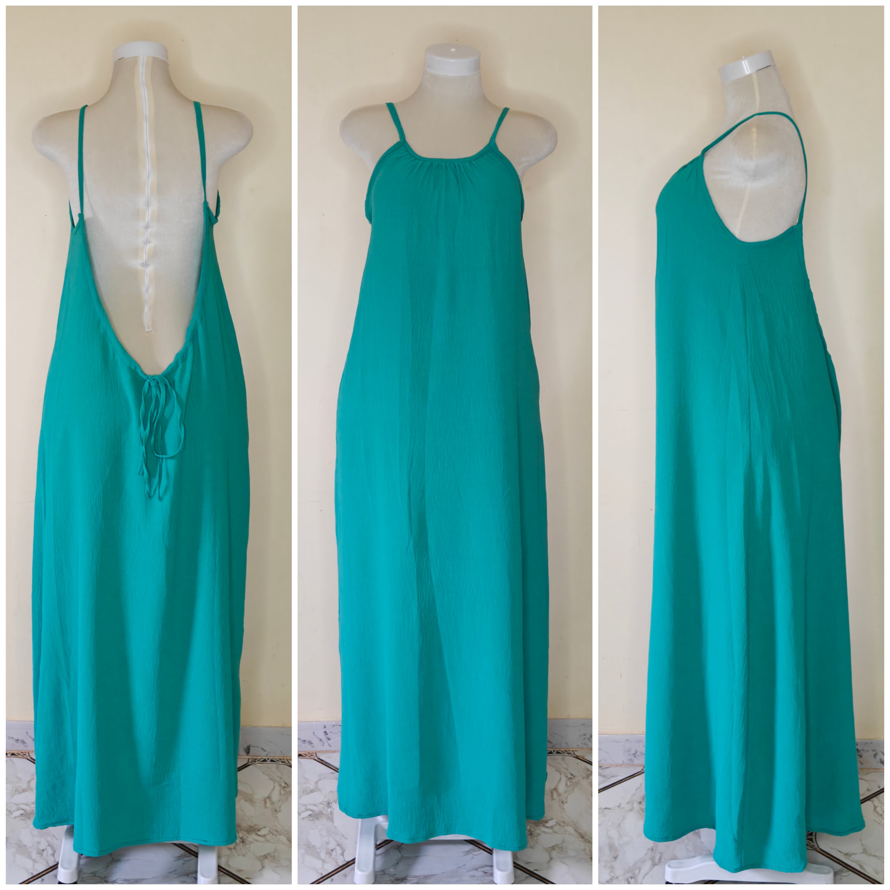 backless dress