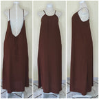 backless dress