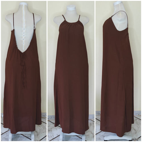 backless dress